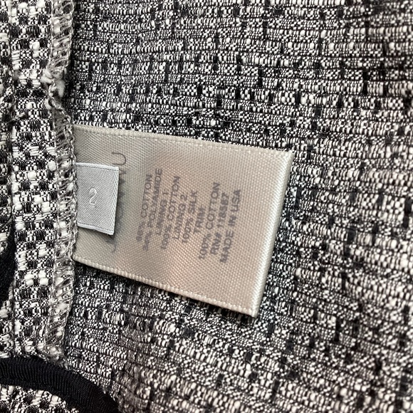 Jason Wu Tweed Black Short Shorts - Picture 7 of 9